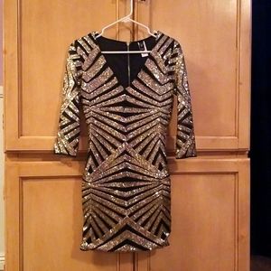 Windsor Fashion Sequin Cocktail Dress size Medium